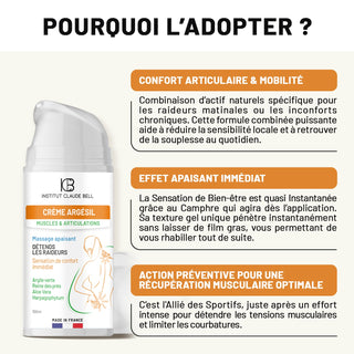 Argésil - Crème de Massage Airless 100ml