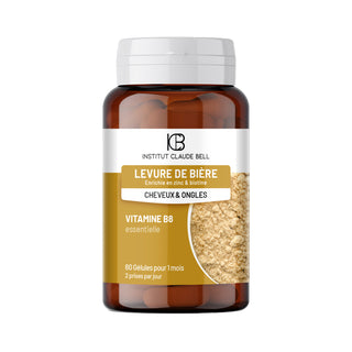 LEVURE DE BIÈRE – Cheveux & Ongles – 60 gélules