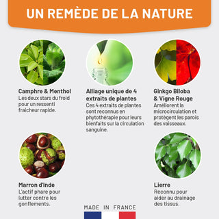 Veinessence – Gel Effet Froid – Jambes & Récupération