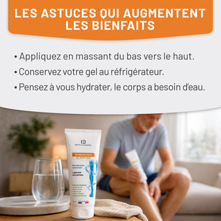 Veinessence – Gel Effet Froid – Jambes & Récupération