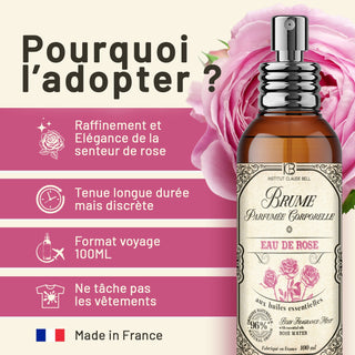 Brume Parfumée Corporelle – Eau de Rose