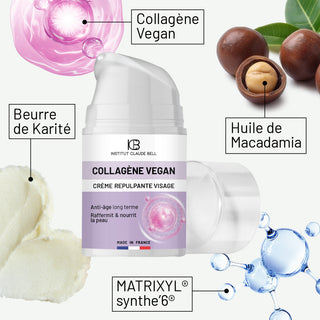 Collagène Vegan – Crème Repulpante Visage